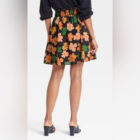 Who What Wear A-Line Skirt with Floral Print - Picture 5 of 7